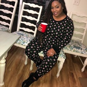 Victoria Secret 2pc. Floral Pajamas